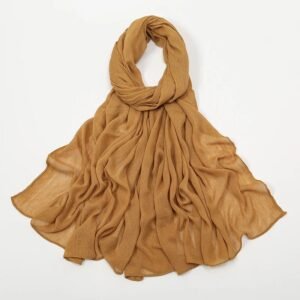 Crinkle Georgette - Caramel