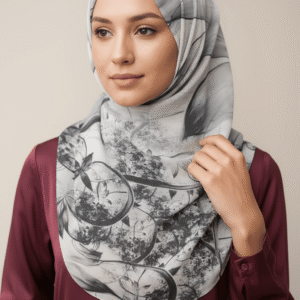 Georgette Digital Print - Design 12